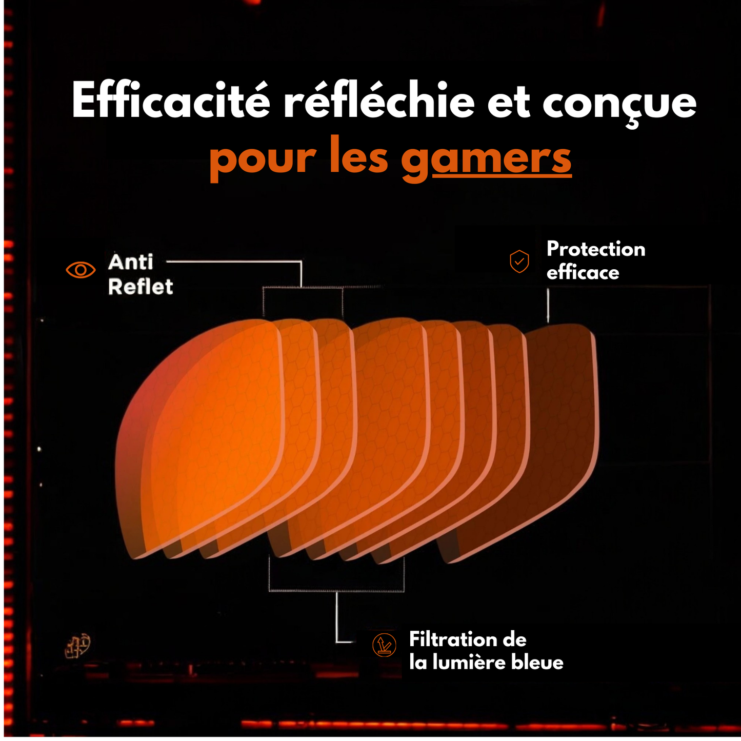 Lunettes Professionnelle Gaming - GodMod